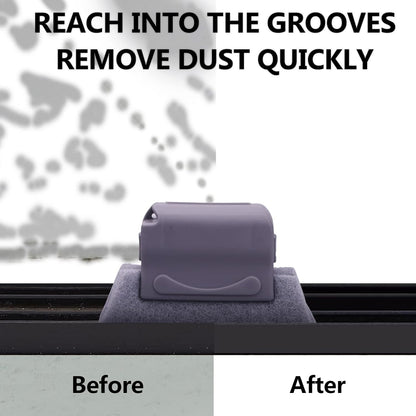 Clemyro® Window Track & Gap Cleaning Brush Set – Detail Cleaning Tool for Tight Spaces