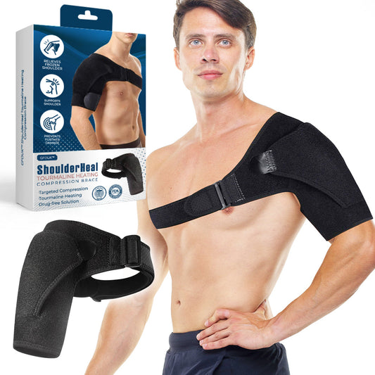 Clemyro® ShoulderHeal Tourmaline Heating Compression Brace