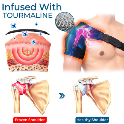 Clemyro® ShoulderHeal Tourmaline Heating Compression Brace