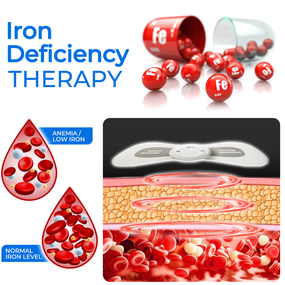 Clemyro® HeartbeatTENS Lifeblood Iron Health Massager Device